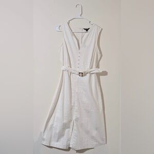 Banana Republic linen shift dress size 4